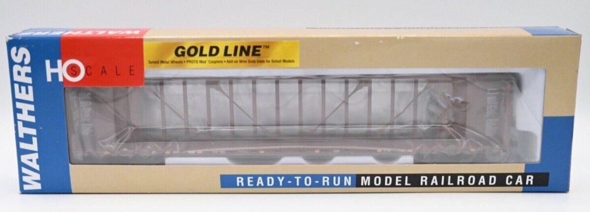 Walthers 932-41454 HO 72' Centerbeam Flat Car IC #977038 Gold Line