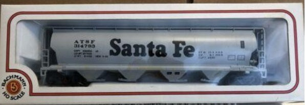 Bachmann 43-1031-02 HO Santa FE 55' Grain Car # 314783