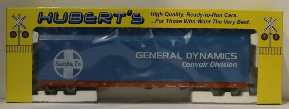 Hubert's HO Santa Fe General Dynamics Convair Division