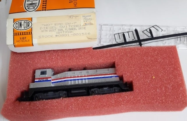 Con-Cor 0001-001516 HO Amtrak EMW SW-7 Diesel Switcher