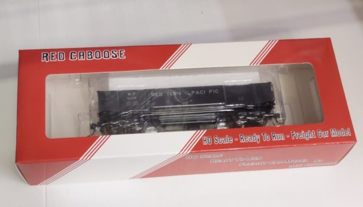 Red Caboose 35006 HO Western Pacific General Service Drop Bottom Gonola Car