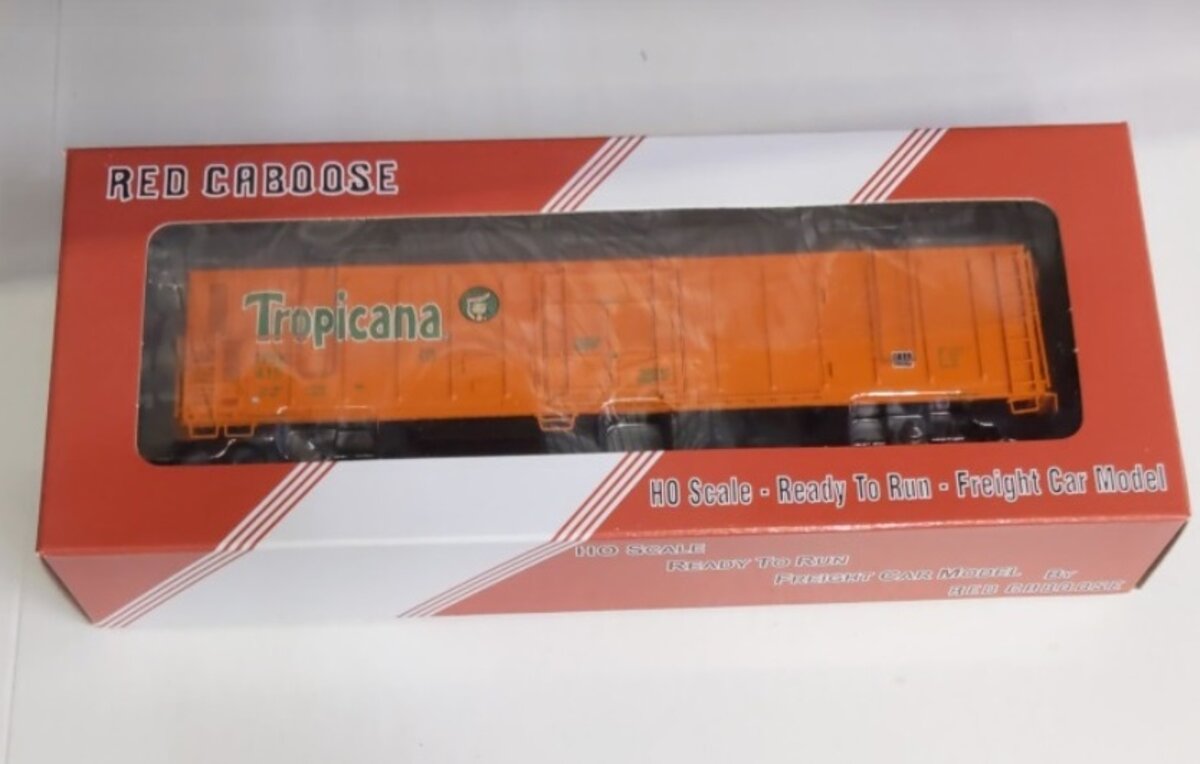 Red Caboose 34817 HO Tropicana Orange R-70-15 1990 Boxcar