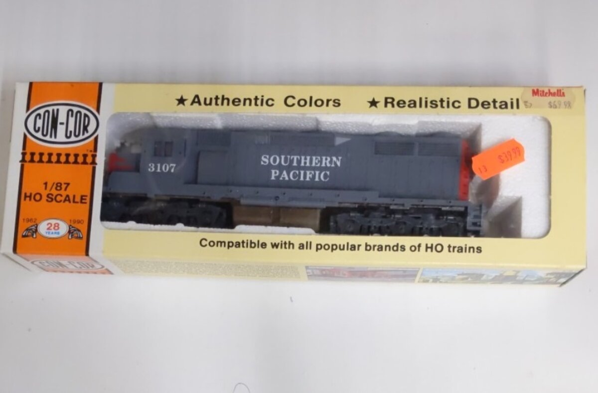 Locomotive Diesel Con-Cor EMD GP-38 Baltimore & Ohio 3837 - Kit à Monter, échelle HO