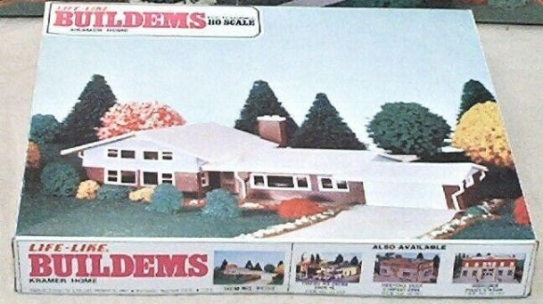 Life Like 01353 HO Scale Buildems Kramer Home Building Kit