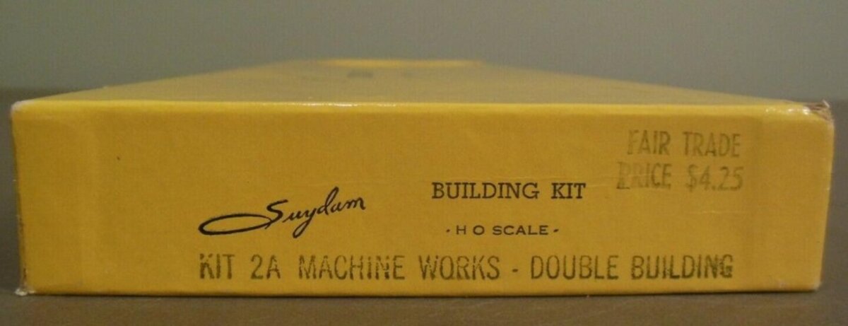 Suydam 2A HO Machine Works Double Building Kit