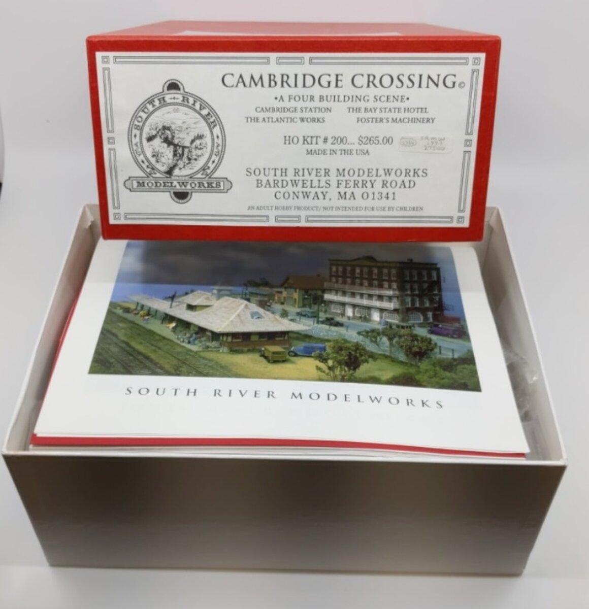 South River Model Works 200 HO Cambridge Crossing Four Building Scene Kit