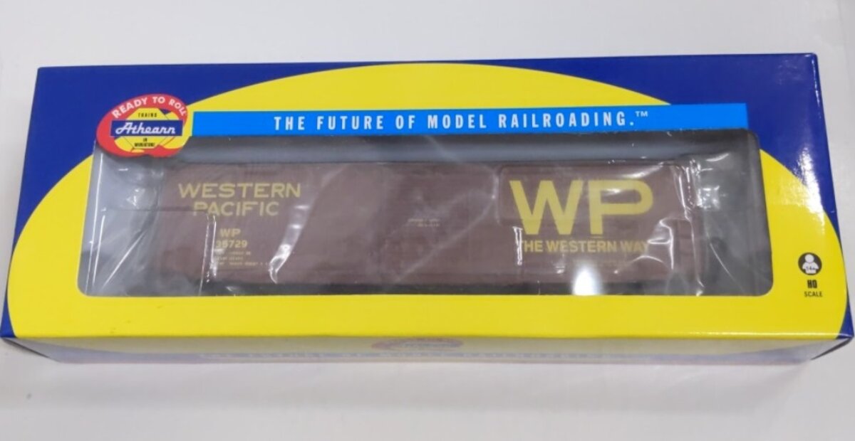 Athearn 89397 HO Western Pacific 50' Combination Door Boxcar #35729