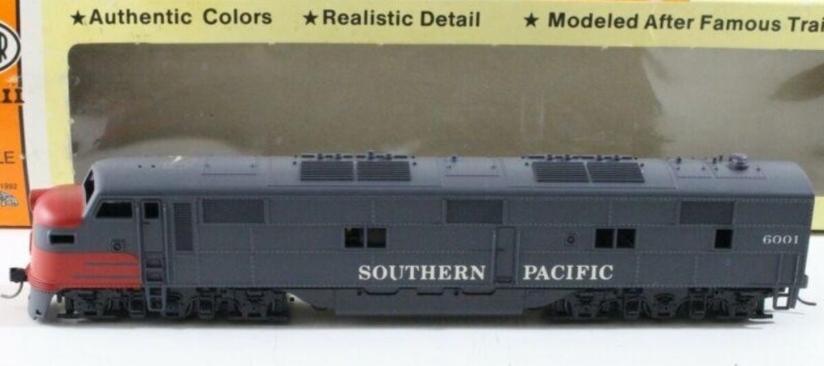 Con-Cor 0015-002151 HO SP EMD E-74 Single Headlight Powered Diesel Loco #6001