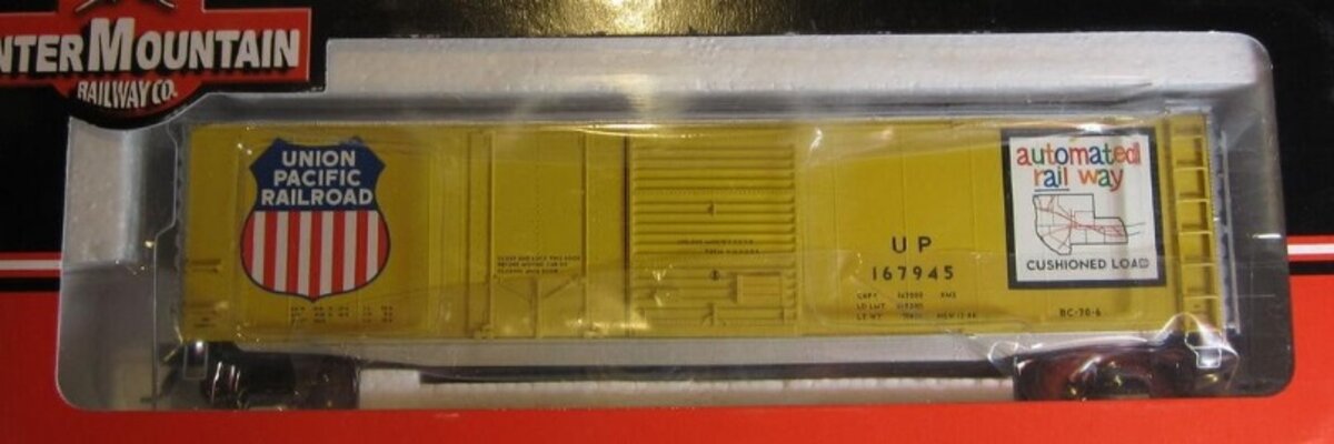 InterMountain 45616-11 HO Union Pacific 50' Double Door Box Car # 167945