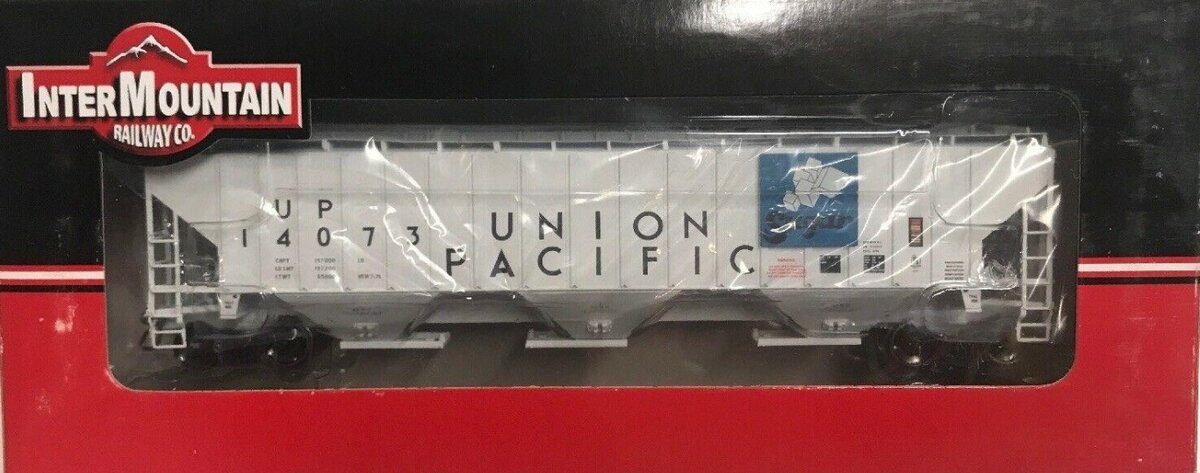 InterMountain 45341-22 HO PS-2 4750 Hopper Car Union Pacific Sugar Car # 14073