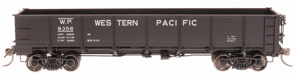 InterMountain RR-35006-34 HO WP General Service Drop Bottom Gondola # 9356
