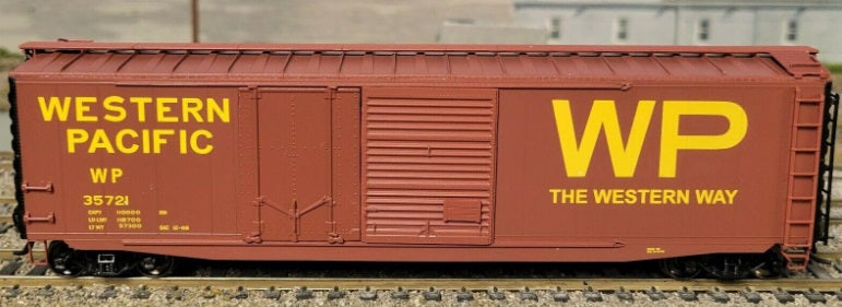 InterMountain 45614-02 HO Western Pacific 50' Double Door Box Car #35721