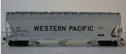 InterMountain 47007-14 HO Western Pacific ACF 4650' Cu. 3 Bay Hopper Car # 12010