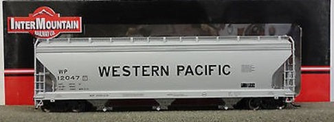 InterMountain 47007-18 HO Western Pacific ACF 4650' Cu. 3 Bay Hopper Car #12047