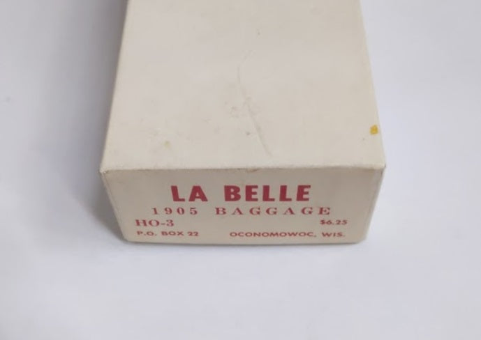LaBelle Woodworking Co. HO-3 HO 1905 Baggage Car Kit