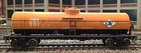 InterMountain HO GWR Great Western 40' Tank Car # 501