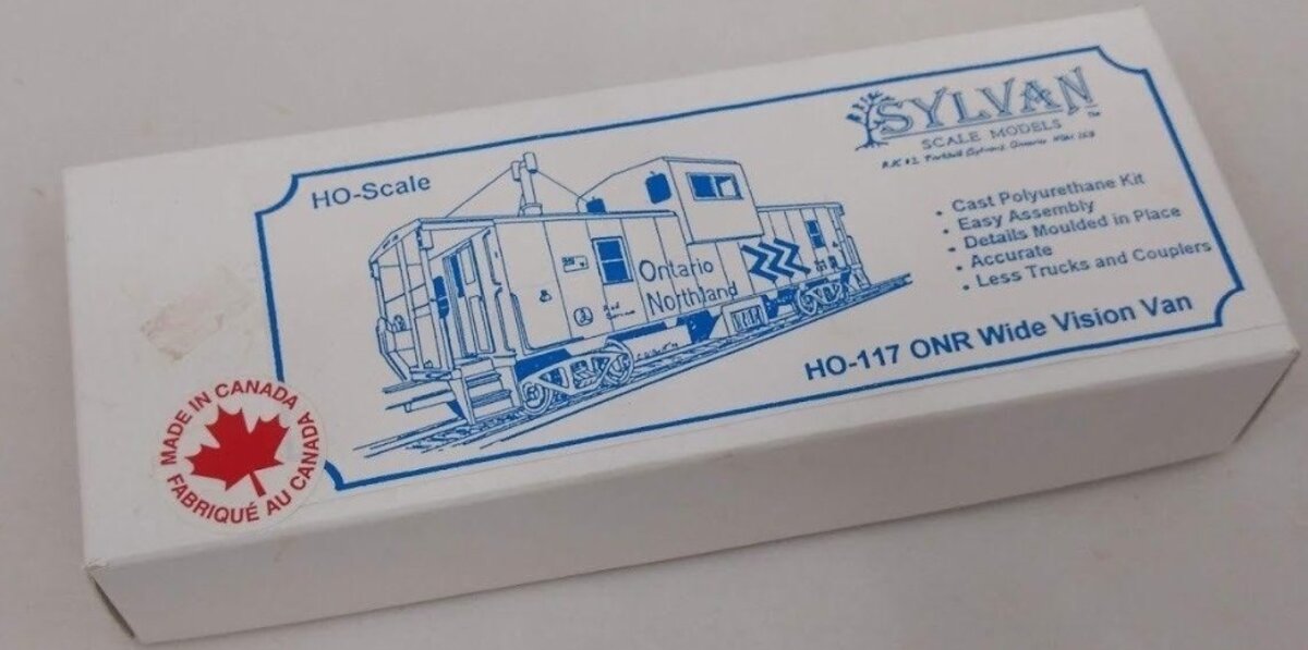 Sylvan Scale Models HO-117 HO ONR Wide Vision Van Resin Kit