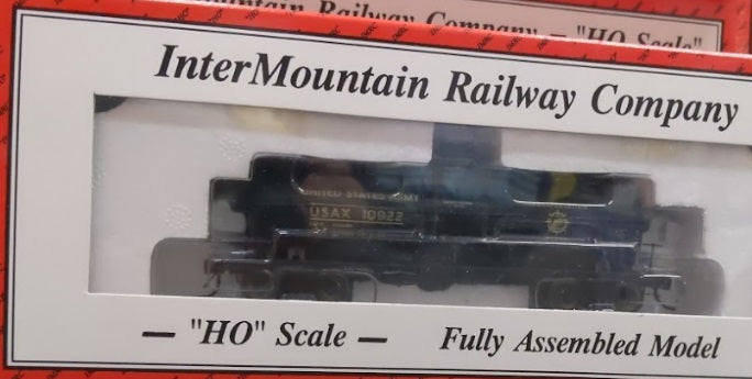 InterMountain 46204-02 HO U.S.Army ACF Type 27 Riveted 10,000Gal Tank Car #10922