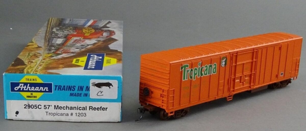 Athearn 2905C HO 57' Mechanical Reefer Tropicana # 1203 Kit