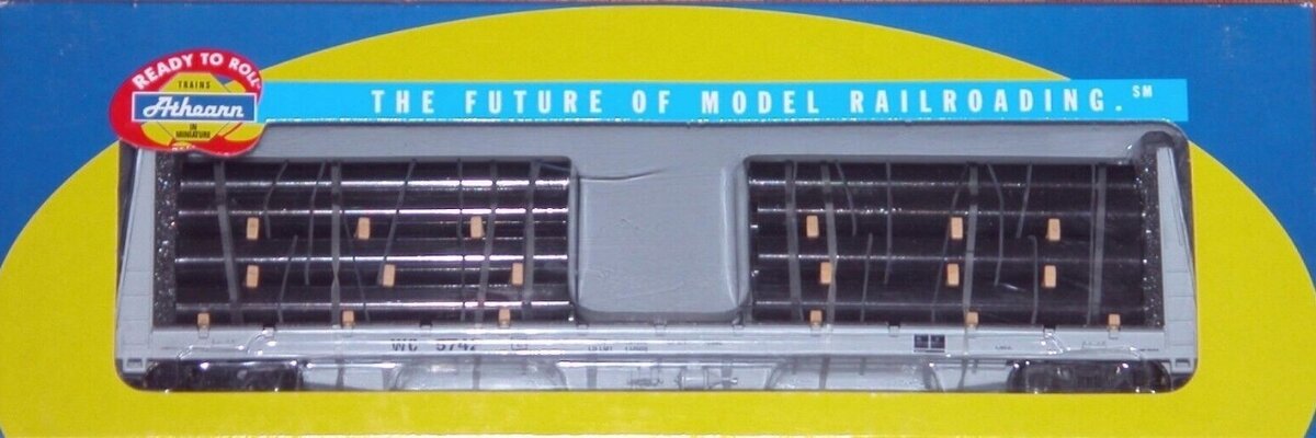 Athearn 92731 HO Wisconsin Central 60' Bulkhead W/Pipe Load # 5472