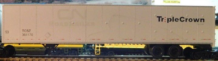 Bowser HO Triple Crown 53' Roadrailer TCS # 361170 Kit