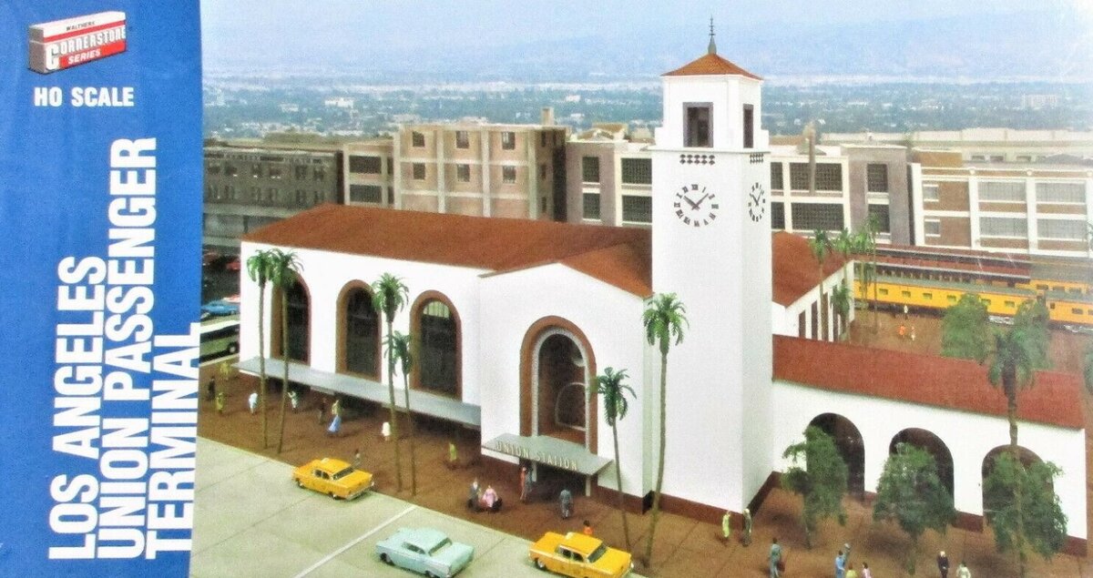 Walthers 933-3390 HO Los Angeles Union Passenger Station Structure Building Kit