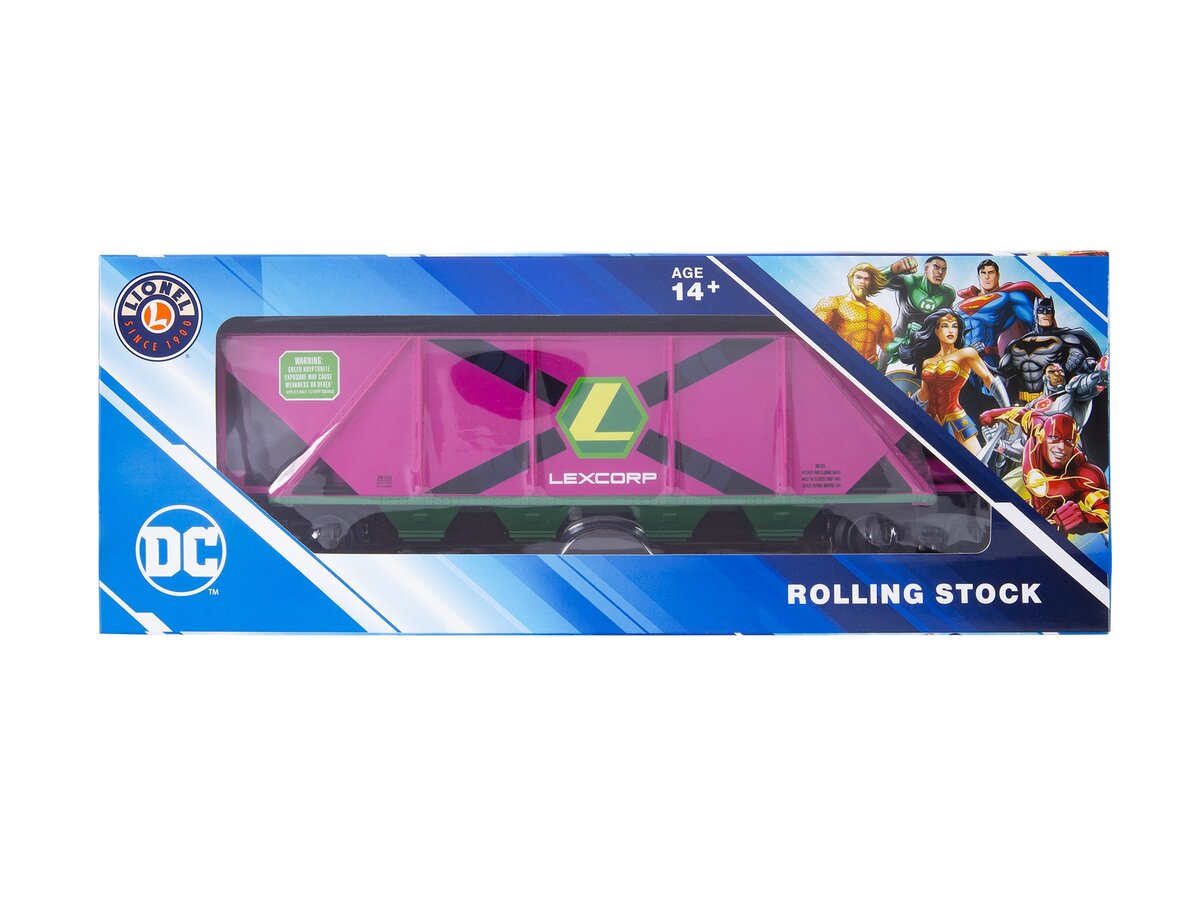 Lionel 2328100 O DC LexCorp Kryptonite Hopper