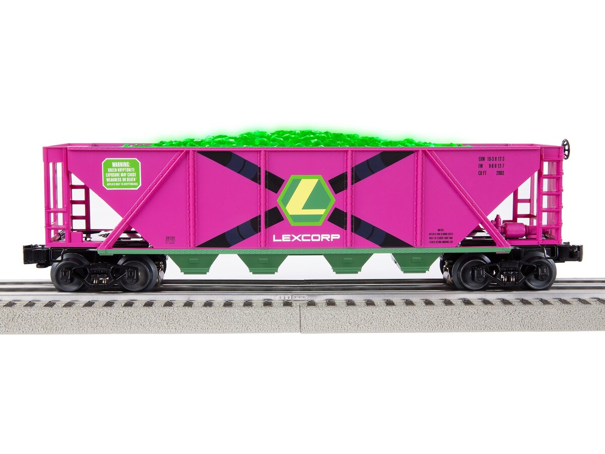 Lionel 2328100 O DC LexCorp Kryptonite Hopper