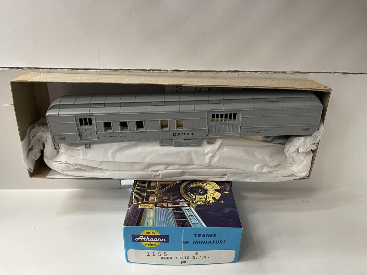 Athearn 1155 HO Work Train R.P.O. Car Kit # MW11550