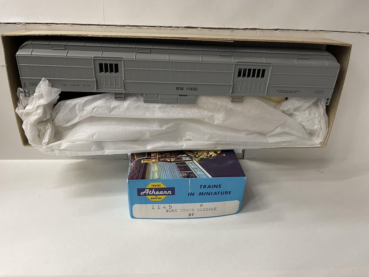 Athearn 1145 HO Work Train Baggage Car Kit # MW11450