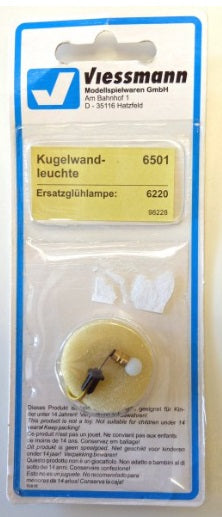 Viessmann 6501 N Kugelwandleuchte Round Wall Lamp