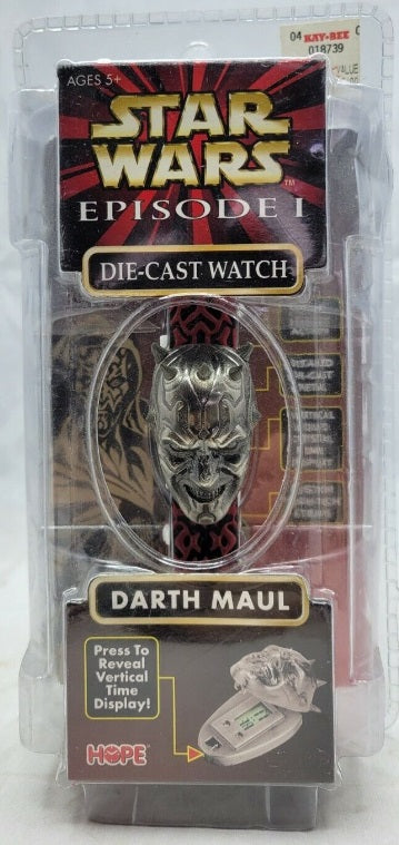Hope Industries 46271 Darth Maul Die-Cast Watch Star Wars Episode I