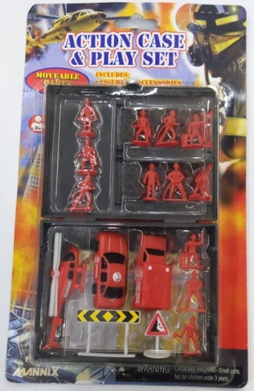 Mannix 52217 N Action Case & Play Set Figures/Accessories/Playmat Moveable Parts