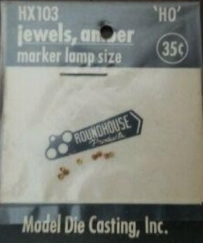 Roundhouse HX103 HO Jewels Amber Marker Lamp Size