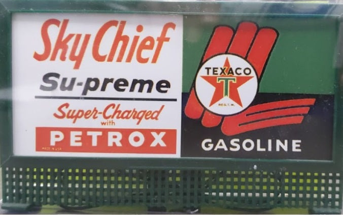 Town & Country Hobbies T258 O Texaco/Sky Chief Lighted Blinking Billboard