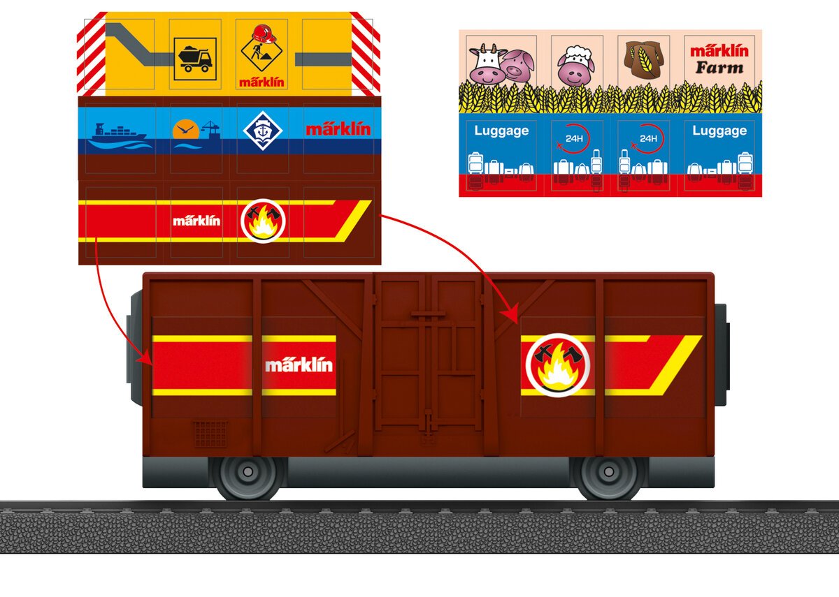 Marklin 44143 HO Marklin My World Gondola