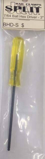 Split Jaw BHD-S G 7/64 Ball Hex Driver 3