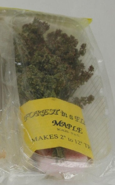 Forest In A Flash N to O Scale Maple Makes 2" to 12" Trees Early Fall Kit