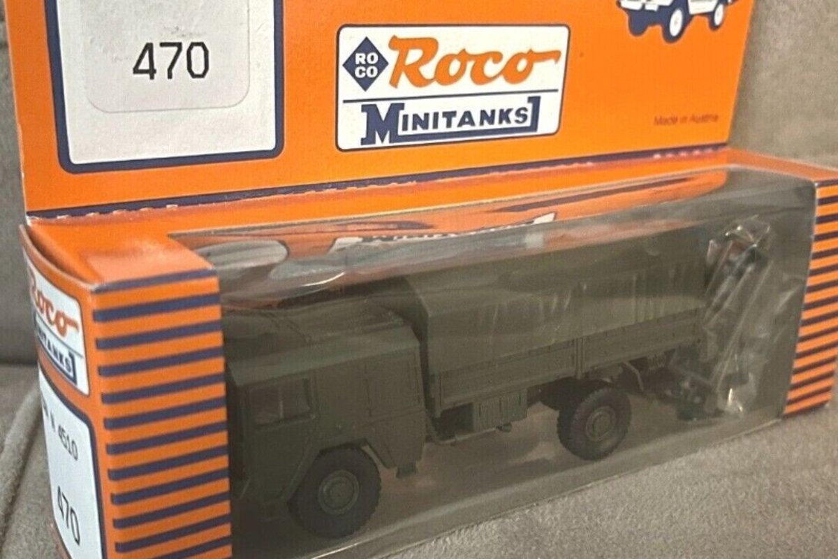 Roco 470 HO Man 451/461 Truck Minitanks