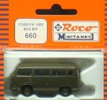 Roco 660 HO Ford FK 1000 Bus BW Van Minitanks