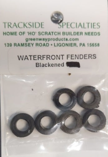 Trackside Specialties HO Waterfront Fenders (Pack of 6)