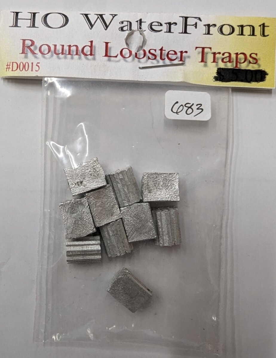 Model Tech Studios D0015 HO Water Front Lobster Traps (Pack of 10)