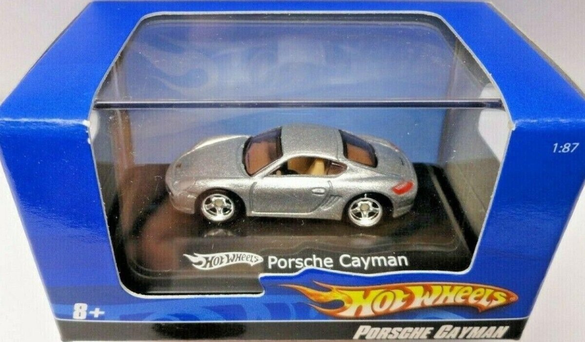 Hot Wheels L7171 1:87 Silver Porsche Cayman