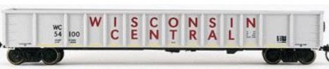 LBF Company 1925 HO Wisconsin Central 52 Mill Gondola Smooth Side  # 54100 Kit