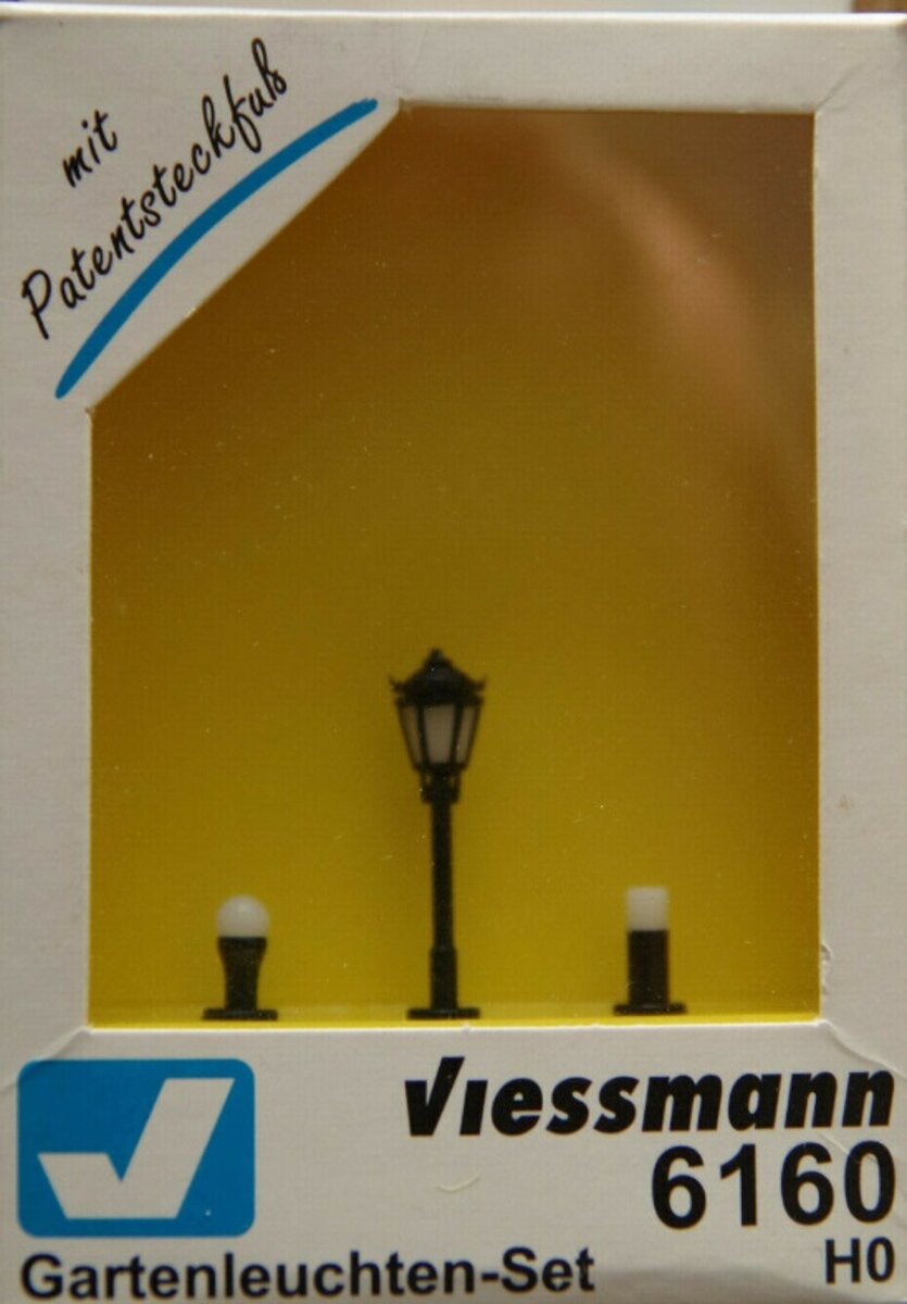 Viessmann 6160 HO Garden Light (Set of 3)