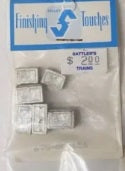 Finishing Touches 675--000656 HO Trunks (Pack of 4)