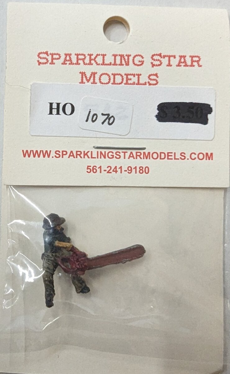 Sparkling Star Models 1070 HO Logger With Chainsaw