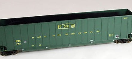 LBF Company 1052 HO Federal Paper Board Hi Capacity Wood Chip Car # 773 Kit
