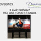 Dwarvin DVBB103-FP HO Unassembled Fiber-Lit Levis Billboard