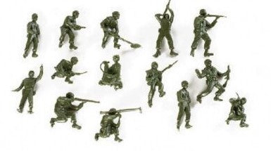 Roco 117 HO Minitanks United States Soldiers Figure Set